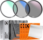 K&F Concept K&F 58mm 3pcs Professional Lens Filter Kit (MCUV/CPL/ND4) + Filter Pouch+3pcs*Cleaning Cloth