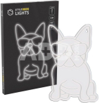Manta SNL66WH Style Neon Lights FRENCH BULLDOG White