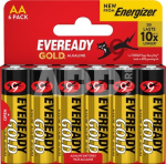 Energizer battery Eveready Gold AA/LR6 DHP6