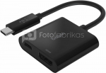 Belkin USB-C to HDMI + Power Adapter Black