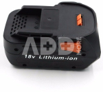 Akumuliatorius įrankiams AEG R840083, 18V, 6Ah, Li-ion