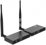 Digitus Wireless HDMI Extender/Splitter Set (100m, 1x4) | DS-55346 | Black