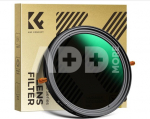 K&F Concept K&F 58MM, D Series,multifunctional Variable/Fader ND 2~32 filter, HD, Waterproof, Anti Scratch, Gree