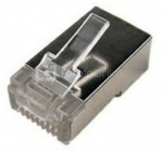 Logilink Modular Plug CAT5 8P8C Shielded 100 pcs, polybag