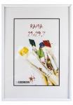 Rėmelis GED 60x80 plast EASY White | 18mm