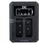 JJC Olympus DCH BLS5 USB Dual Battery Charger (for Olympus BLS 1/BLS 5/BLS 50)