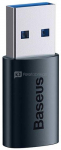 Baseus Ingenuity USB-A to USB-C adapter OTG (blue)