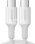 Cable USB-C Male to USB-C Male 2.0 UGREEN US300, 2m (white)