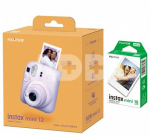 Kiirkaamera Fujifilm instax mini 12 LILAC PURPLE + instax mini glossy (10pl)