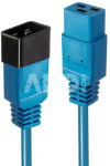 CABLE POWER IEC EXTENSION 3M/BLUE 30122 LINDY