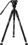 Sirui One Step Height Adjustment Carbon Video Tripod Kit SVS60 + S3