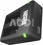 Newell SDC-USB dual channel charger for CINSBAJA batteries for Insta360 Ace / Ace Pro