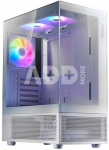 Case|ADATA|INVADER X MINI|MidiTower|Case product features Transparent panel|ATX|MicroATX|MiniITX|Colour White|INVADERXMINIMT-WHCWW