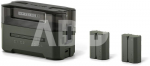 Tilta NP-FZ100 Charging Station Battery Kit (2 Batteries) - Green