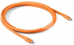 CABLE USB-C TO USB-C 2M/M/M ORANGE CAC-3000 CLUB3D