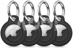 Tech-Protect case Rough Apple AirTag 4pcs, black