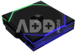 12RTLLCD1W1B Wireless 120mm Case Fan Black