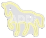 Manta SNL103WH Style Neon Lights HORSE White