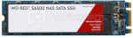SSD|WESTERN DIGITAL|Red|500GB|M.2|SATA 3.0|Write speed 530 MBytes/sec|Read speed 560 MBytes/sec|2.38mm|TBW 350 TB|MTBF 2000000 hours|WDS500G1R0B