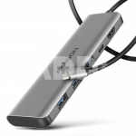 AXAGON HMC-5H USB hub 5in1 5Gb ps, 3xUSB, HDMI, PD100W