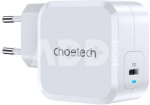 PD8007 USB-C PD45W power charger Choetech EU (white)