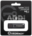 64GB IronKey Plus 50 G2 USB-A Black