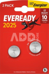 Energizer battery Eveready Lithium CR2025 BP2