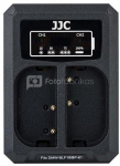 JJC Panasonic DCH BLF19E USB Dual Battery Charger (voor Panasonic DMW BLF19 / Sigma BP 61)