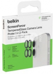 1x2 Belkin Kameralinsenschutz TempGlass iPhone 16/16 Plus