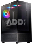 Case|ADATA|INVADER X MINI|MidiTower|Case product features Transparent panel|ATX|MicroATX|MiniITX|Colour Black|INVADERXMINIMT-BKCWW