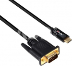 CABLE USB-C TO VGA 5M/M/M CAC-1512 CLUB3D