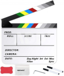 Neewer Acrylic Plastic Director's Film Clapboard Cut