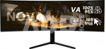 Arozzi Nova | 49 " | VA | 32:9 | 165 Hz | 4 ms | 5120 x 1440 pixels | 350 cd/m&sup2; | HDMI ports quantity 2 | Black