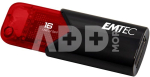 16GB Click Easy USB 3.2 Gen 2 Black-Red