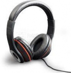 Gembird Stereo headset, "Los Angeles" + microphone, passive noise canceling Black, 3.5 mm