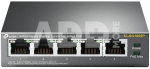 TP-LINK Switch TL-SG1005P Unmanaged, Desktop, 1 Gbps (RJ-45) ports quantity 5, PoE ports quantity 4, Power supply type External