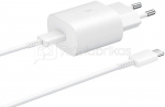 Samsung Schnellladeger&auml;t USB-C 25W 1 m white
