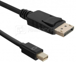 Qoltec Cabel Mini DisplayPort v1.1/ DisplayPort v1.1 | 1080P | 1,8m