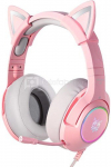 Gaming headphones ONIKUMA K9 Pink RGB