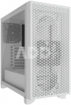 Corsair 3000D Tempered Glass Mid-Tower, White Corsair