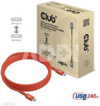 CABLE USB-C TO USB-C 4M/M/M CAC-1515 CLUB3D