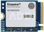 Kingston SSD | SNV3SM3/500G | 500 GB | SSD form factor M.2 2280 | Solid-state drive interface PCIe 4.0 x4 NVMe | Read speed 5000 MB/s | Write speed 3000 MB/s