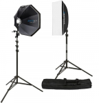 Westcott Rapid Box Switch 2 Light Round Head Speedlite Kit