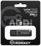 256GB IronKey Locker Plus 50 G2 USB-A Black