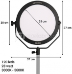 Falcon Eyes Bi-Color LED Lamp Sophiez SO-28TD Set 1