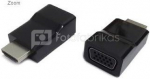 Gembird HDMI to VGA adapter, single port