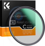 K&F 67MM C Series Black Mist Filter 1/8, Ultra-thin multilayer Green Coating