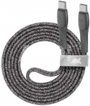 CABLE USB-C TO USB-C 2.1M/GREY PS6105 GR21 RIVACASE