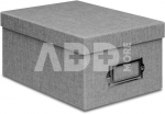 Photo box 10x15/700 Canvas, grey