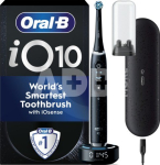 Oral-B Electric Toothbrush | iO10 Series | Rechargeable | For adults | Number of brush heads included 1 | Number of teeth brushing modes 7 | Cosmic Black Booster